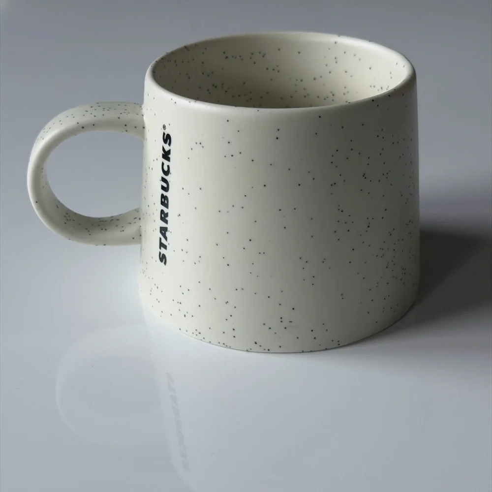 Starbucks Summer 2022 Cactus Floral Ceramic Speckled Coffee Mug -14 Oz